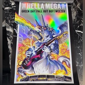 Greenday Hella Mega Tour Poster